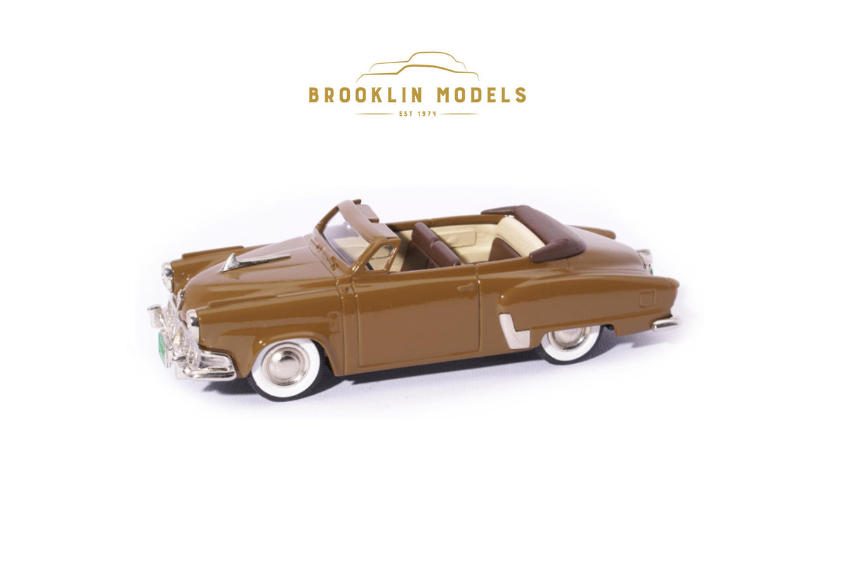 Brooklin Models No17a 1952 Studebaker Commander top Convertible