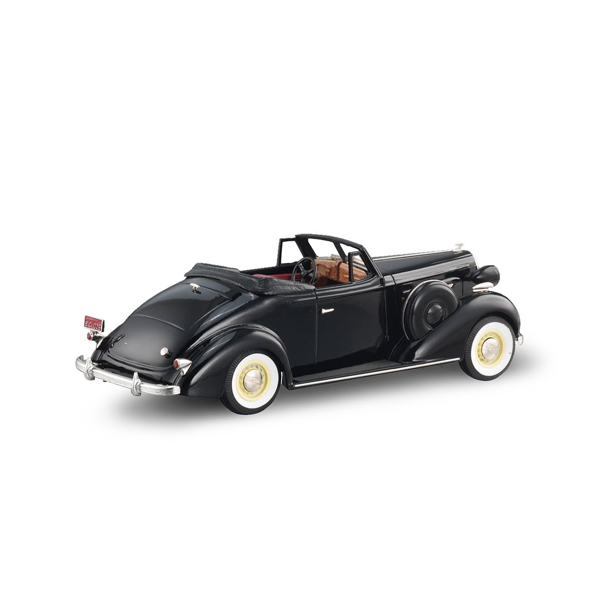 Miniature Signature Models 1/18 – Buick Century Convertible Coupé 1938 – Blanche