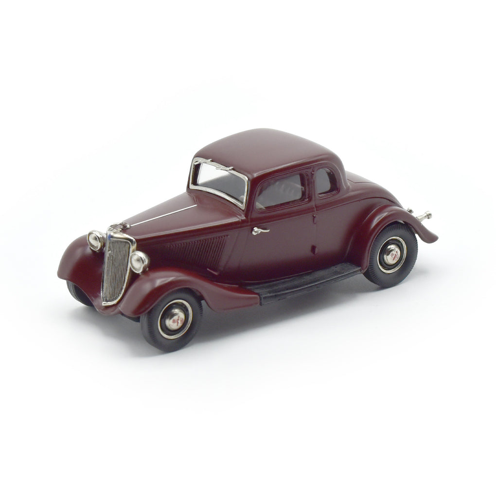 1934 Ford 5 Window Coupe ‘Hopped up’ Version - Maroon Satin