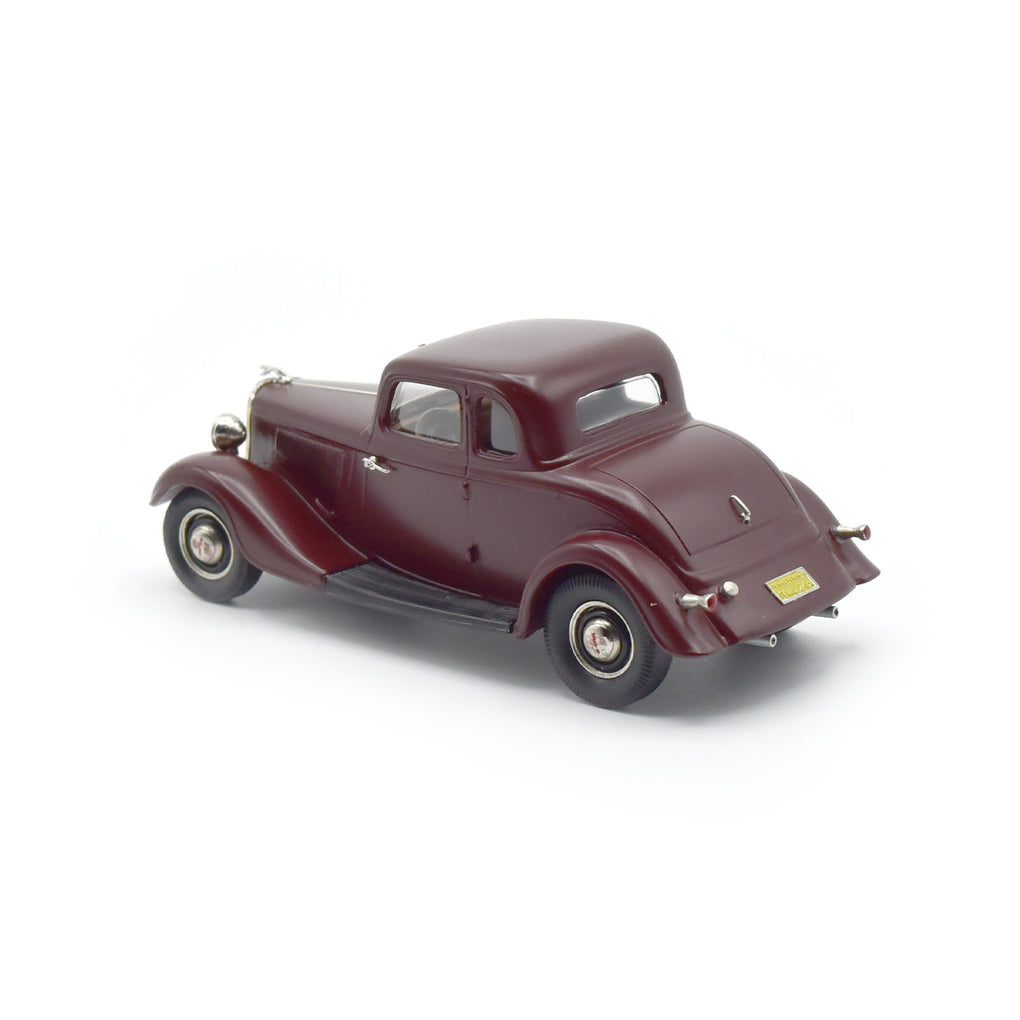 1934 Ford 5 Window Coupe ‘Hopped up’ Version - Maroon Satin