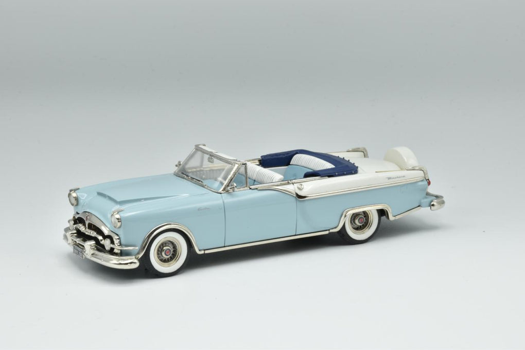 1954 Packard Caribbean - Packard White over Polaris Blue
