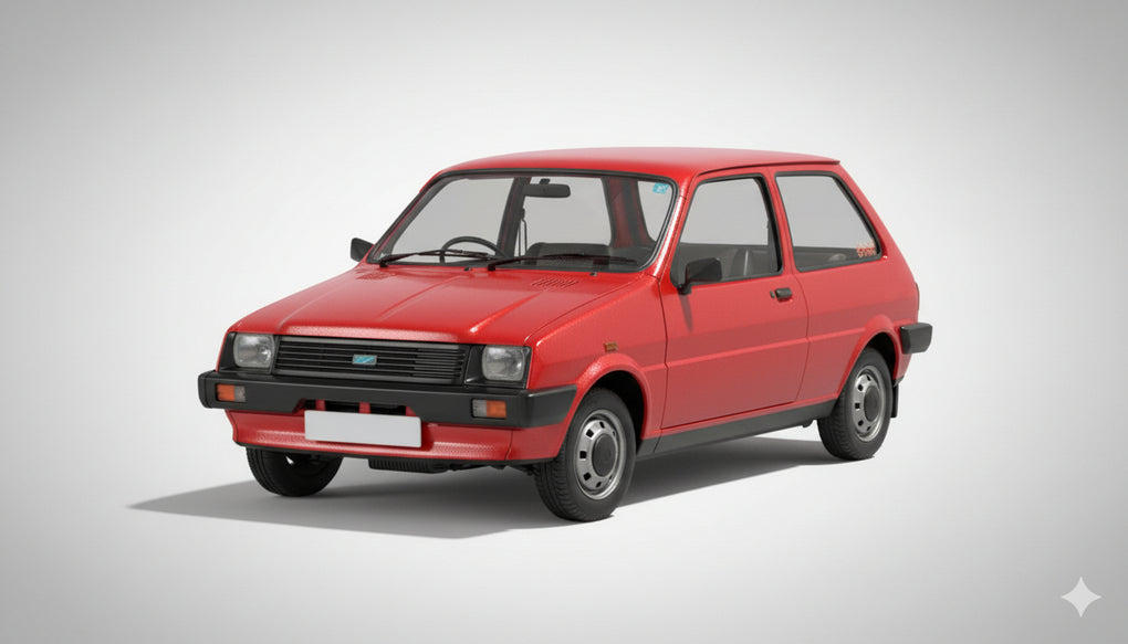 1980 Austin mini Metro 1.0L - Vermillion Red