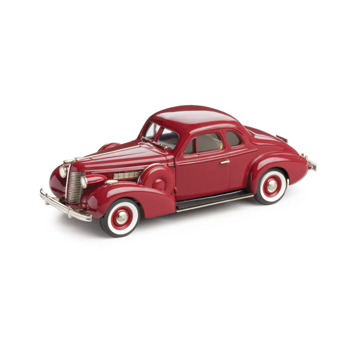 LA SALLE 5 WINDOW COUPE MARRON 1939 BROOKLIN 1/43